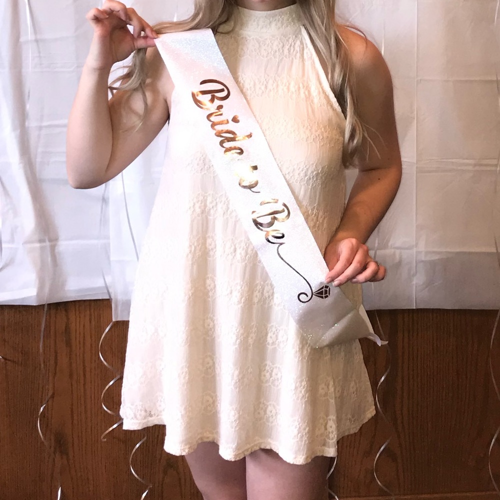 Beautiful white lace dress